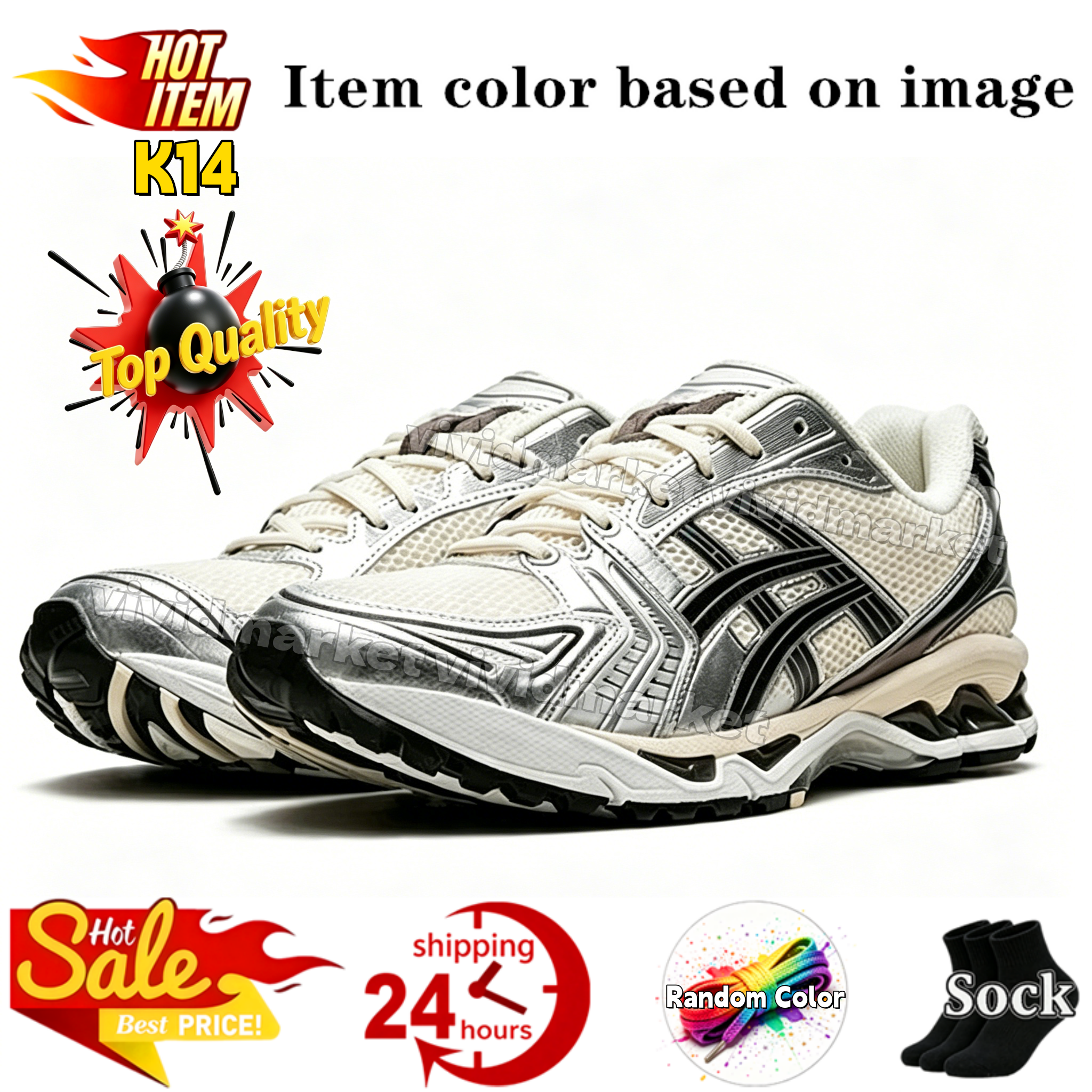 With Box Designer Shoes gels nyc 1130 Mens Womens Sneakers Cream Solar Power Pure Sier Outdoor Sneakers Sports Athleisure Trainers Fashion Daily Outfit 36-47 - 2 of 8