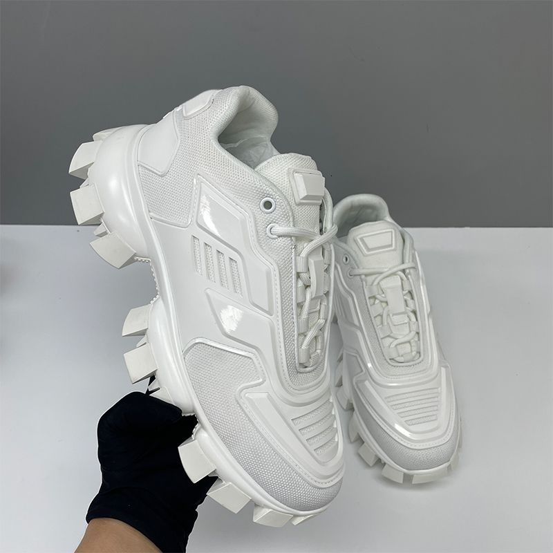 10A Cup Sneakers Designer Casual Shoes Genuine Leather Mens Sneaker EU47 Sport Shoes Outdoor Trainers Running Shoes Men Cloudbust Thunder Chunky Sneakers 447 - 6 of 8