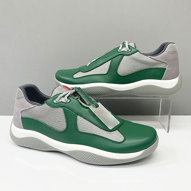 10A Cup Sneakers Designer Casual Shoes Genuine Leather Mens Sneaker EU47 Sport Shoes Outdoor Trainers Running Shoes Men Cloudbust Thunder Chunky Sneakers 447 - 2 of 8