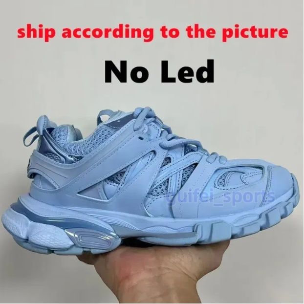 Desinger Casual Shoes Runner 7 7.0 Track Led Sneaker Tracks 3 3.0 Platform Sneakers Luxury Paris Gomma Leather Trainer Extraordinary Mens Women Trainers Size 35-46 - 4 of 7