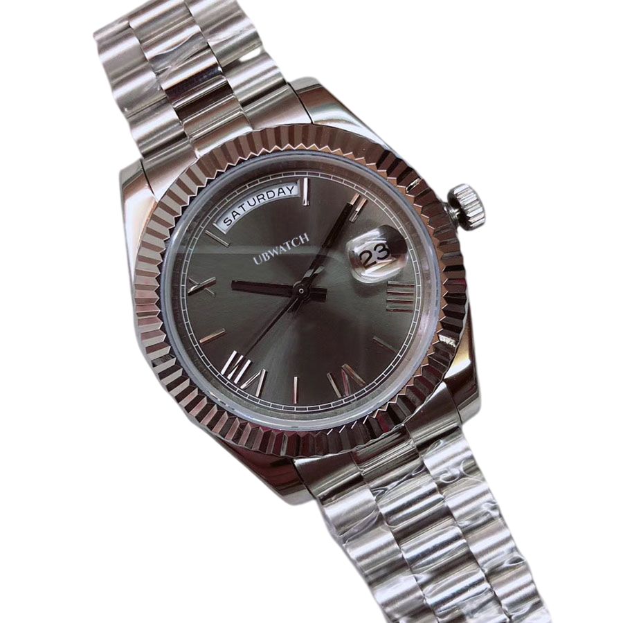 U1 Factory St9 Steel News Men Watches Ombre Blue Dial Automatic Mechanics 41MM Sapphire Glass Stainless mens watch jason007u1 store - 7 of 8