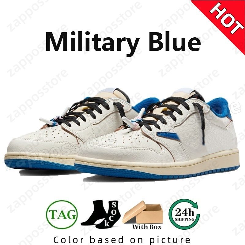 Designer for Men Women Low 1 1s Basketball Shoes Sneakers Black Phantom Tropical Pink Sail Medium Olive Outdoor Sports Trainers Sneaker Traviscotts Shoes EUR 36-45 - 4 of 8