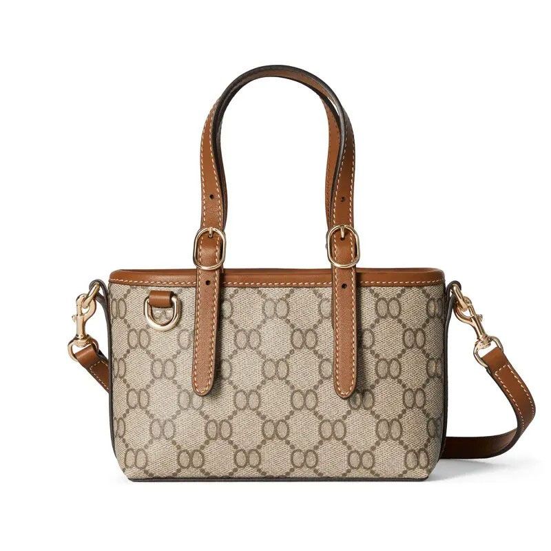 Emblem designer bucket bag luxury Ophidia high quality Paparazzo womens style crossbody bag classic green printed leather handle handbag top quality bag 12A. - 5 of 9