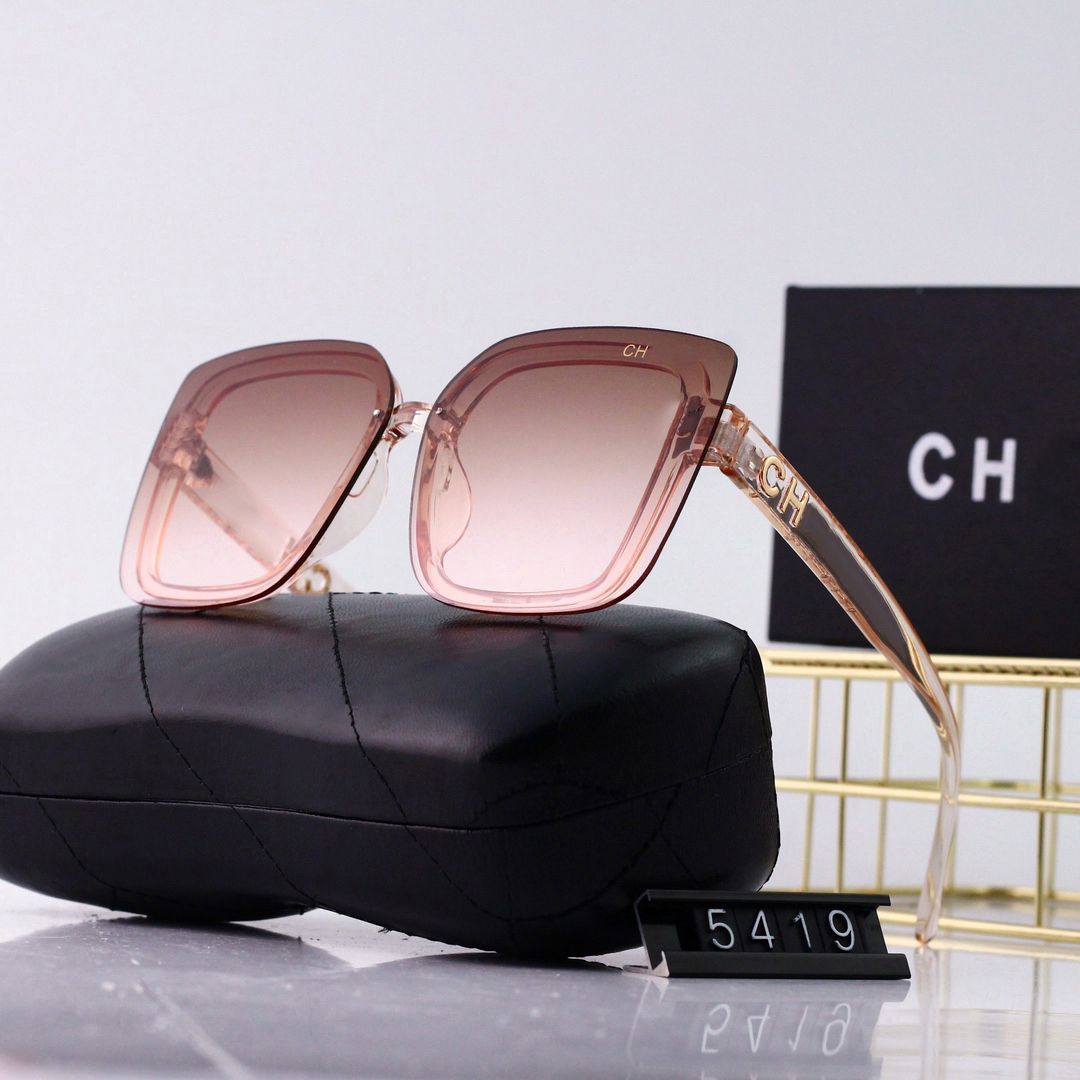 Designer fashion Luxury sunglasses for women men exquisite Vintage full frame Driving Beach shading UV protection polarized glasses gift with box good - 3 of 5