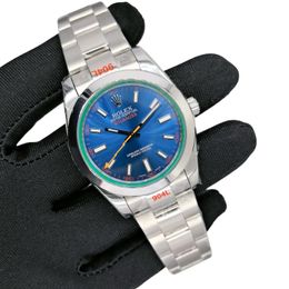 U1 Rolex Milgauss 116400 40MM Automatic Stainless Steel Watch Bezel Men's Watch Sapphire Glass Case New - orologiod