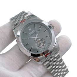 U1 Rolex Milgauss Label Noir Tourbillon 40MM Automatic Stainless Steel Watch Bezel Men's Watch Sapphire Glass Case New - orologiod