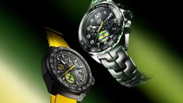 TAG Heuer Formula 1 Chronograph x Senna Stainless Steel Men's Watch Stainless Steel Case Silver Case New - orologiod