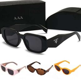 luxury Designer Sunglasses Womens Mens Wearing Outdoor Shades Fashion Senior Eyewear For Women Eyeglasses Frame Vintage Sun Glasses Triangular Signature With box - orologiod