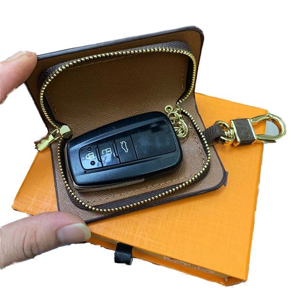 Fashion Keychain Buckle Bag Car Keychains Handmade Leather Men Women key chain Bags Pendant Accessories - Fashion Accessories - orologiod