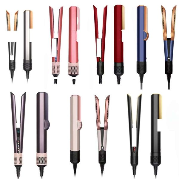 Hair straightening iron hair straightener hair dryer flat iron straight clip straighten hair thermal straightener all-in-1 styling tool salon fashion home trave - orologiod