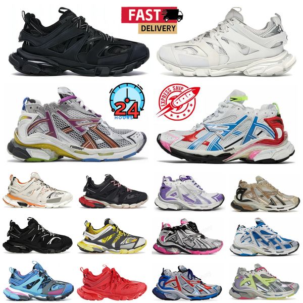 Desinger Casual Shoes Runner 7 7.0 Track Led Sneaker Tracks 3 3.0 Platform Sneakers Luxury Paris Gomma Leather Trainer Extraordinary Mens Women Trainers Size 35-46 - Shoes & Accessories - orologiod