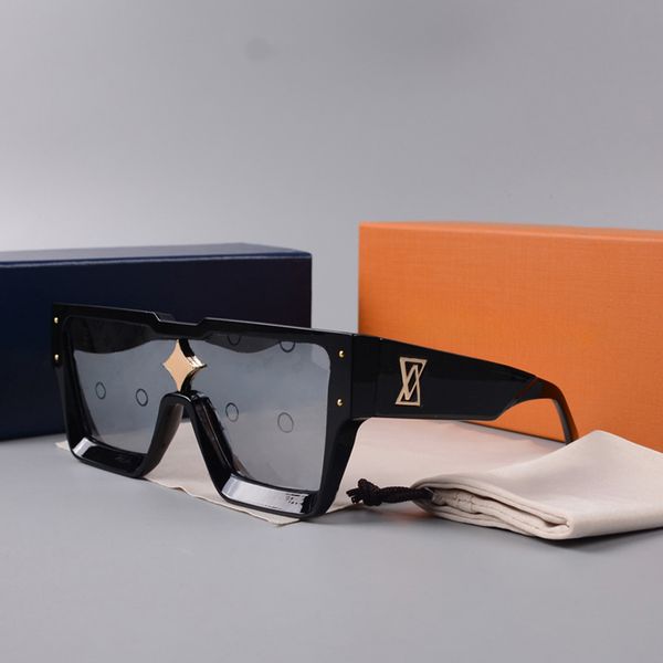 Designer Sunglasses Man Sunglasses Woman Fashion Glasses Rectangle Big Full Frame Letter Design for Man Women 5 Option Top Quality - Fashion Accessories - orologiod
