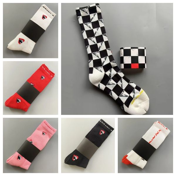 Chrome socks men women men's designer lips print sock fashion high street style colorful stocking breathable cycling anti sweat sport outdoor warm socks - Apparel - orologiod