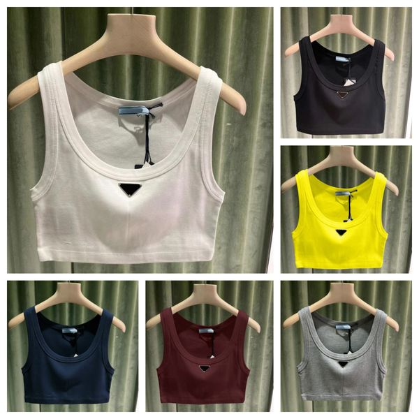 Designer Tops Womens Tank Top Luxury Brand Letter Printed Y2K Sexy Hot Chicks Vest Summer Fashion Casual Simple Slim Versatile Sleeveless Vest - Apparel - orologiod