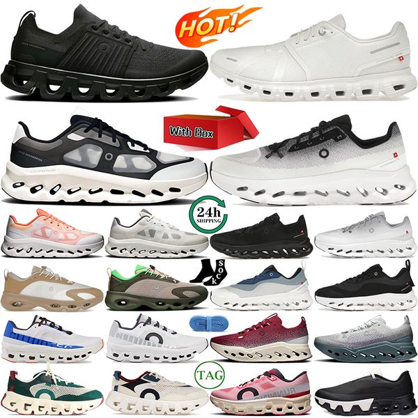 With Box oncloudds mens shoes cloutilt sneakers Cloudmonster Cloudsurfer shoes Cloudswift 4 trainers womens ons cloudes running shoes Remix Black Ivory EUR 36-46 - Shoes & Accessories - orologiod