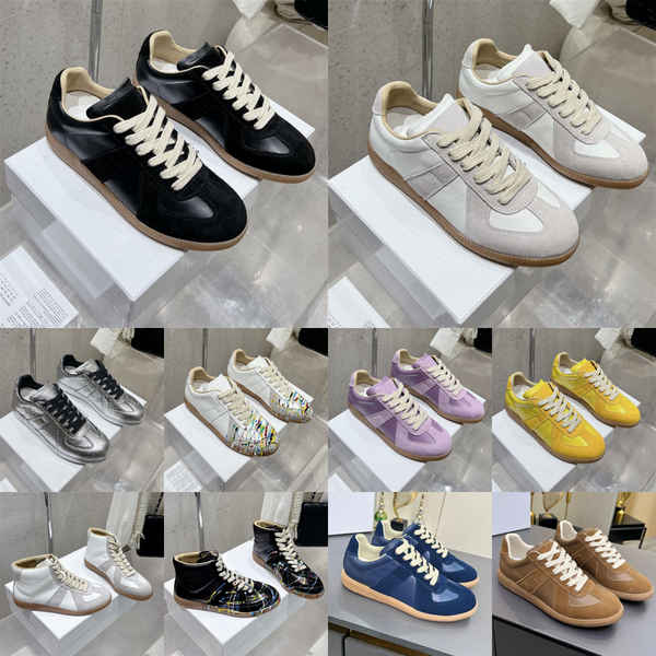 designer shoes gats men running shoes suede mm6 woman mens sneakers flat foam casual shoes trainer outdoor shoes men shoes - Fashion Collection - orologiod