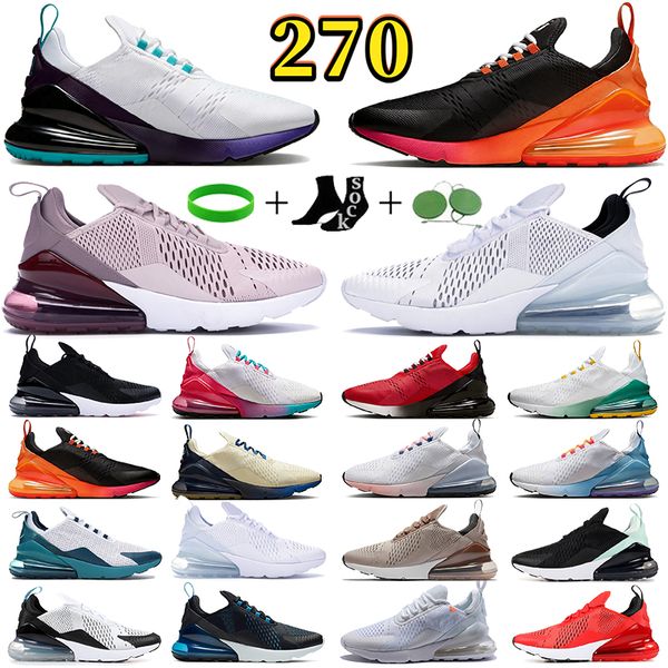 Designer shoe 270 running shoes mens 270s sneakers triple black white Houston San Francisco Core White Olive Light Bone Grape Brown red Men Womens Sport Sneakers - Shoes & Accessories - orologiod