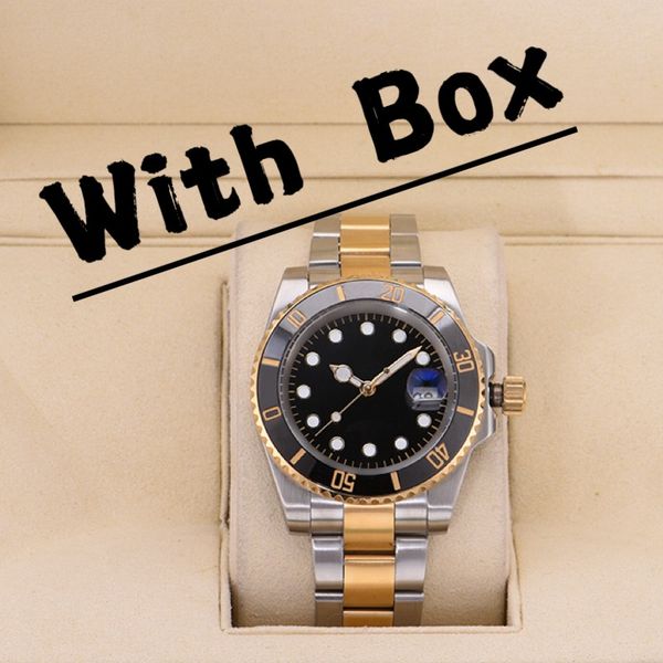 U1 Luxury Mens/Womens Watches Automatic Mechanical 40mm Watch 904L Stainless Steel Blue Black Ceramic Sapphire glass luminous WristWatches montre de luxe - Watches - orologiod