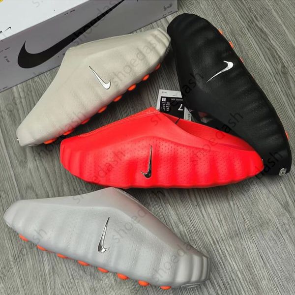 Designer Mind 001 002 Running for Men Women Pre-match Tech Comfortable Slippers Bone Solar Red Black Chrome Light Smoke Grey Fashion Shoes top quality - Shoes & Accessories - orologiod