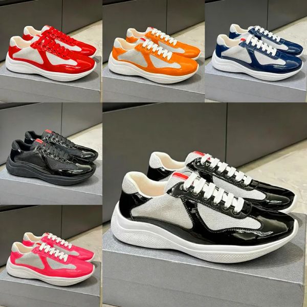 Designer American cup Casual low red Sneakers Luxury Trainers Americas sneaker Rubber Fabric Outdoor Comfortable Walking Shoes Size 36-49 - Shoes & Accessories - orologiod