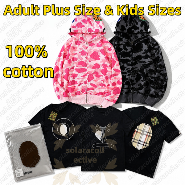 10S 100% cotton Shark hoodie Correct version 1:1 t shirt mens designer clothes shirts for men designer shirts hoodies designer men clothes graphic tee tees jacket - Apparel - orologiod