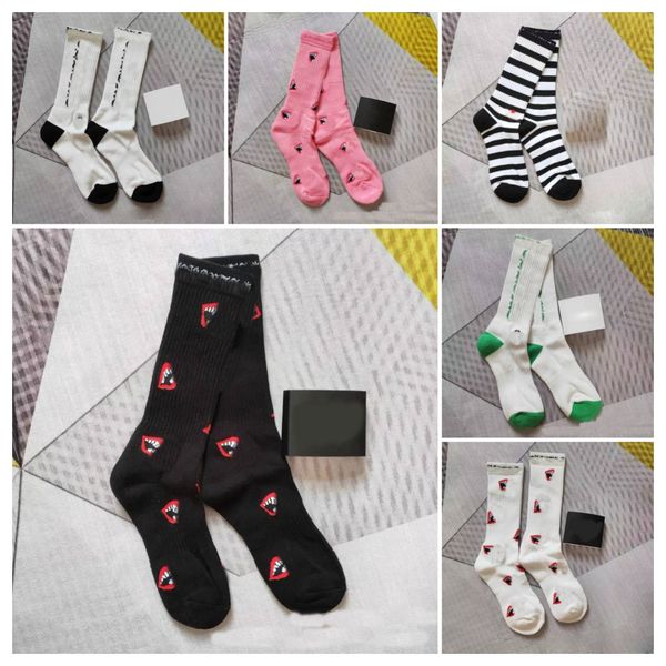 Men's Socks Designer For Autumn And Winter Warmth Mens Womens Long White Personalized Embroidery Designers Sports - Apparel - orologiod