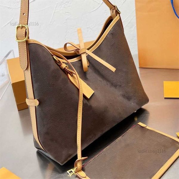 High quality Carryall Shoulder Bags Fashion MM PM Tote Bag Designer Womens Handbags Canvas Leather Vintage Carry All 2 In 1 Hobo With Wallet detachable shoulder strap - Bags, Luggage & Accessories - orologiod
