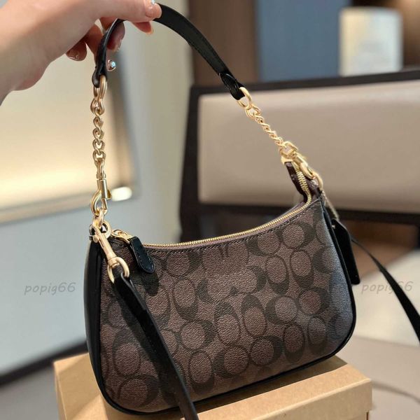 Shoulder Bags Fashion Designer Underarm Small Handbags Women Shoulder Bag Half-moon ladies Baguette Purse Chain Strap Croissant bags Large Capacity Chain Bag - Bags, Luggage & Accessories - orologiod