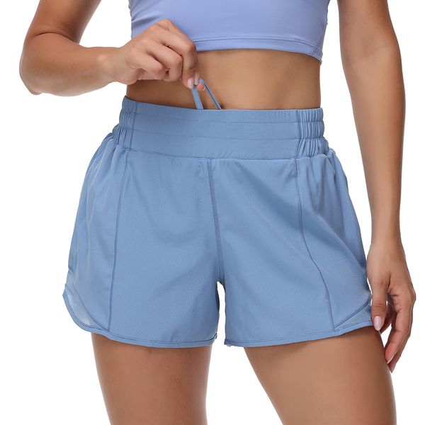Womens Hotty Hot High-Rise Lined Short 4" Gym Fitness Training Tights Sport Quick-drying Short Pants Fashion Trousers - Sports & Outdoors - orologiod