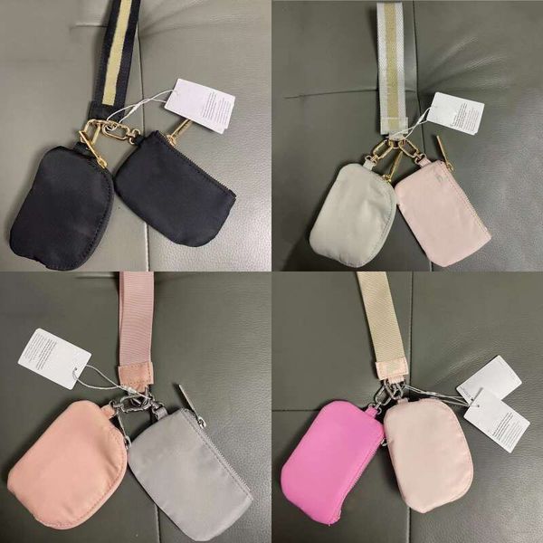 High quality yoga sport keychain mens and womens chain storage coin purse butler key mini lululies bag 02 - Fashion Accessories - orologiod