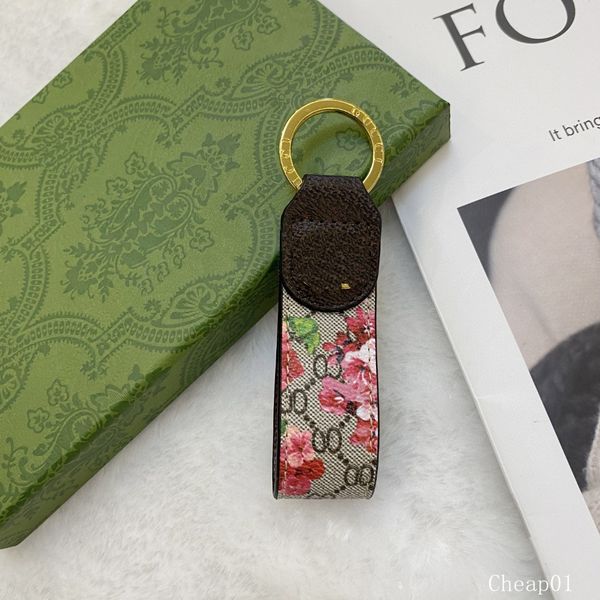 Handmade designer keychains dragonne multicolor key chain women men brown leather bag wallet lanyard plated gold accessories dragonne keychain letter - Fashion Accessories - orologiod