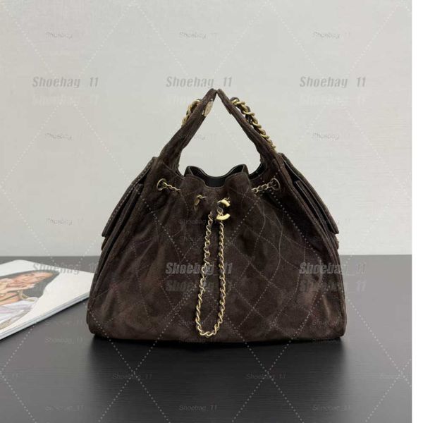Evening Bags Designer shoulder diamond check long chain fashion bucket crossbody bag Big homeless person 25 suede leather grey casual luxury brand Medium hobo - Bags, Luggage & Accessories - orologiod