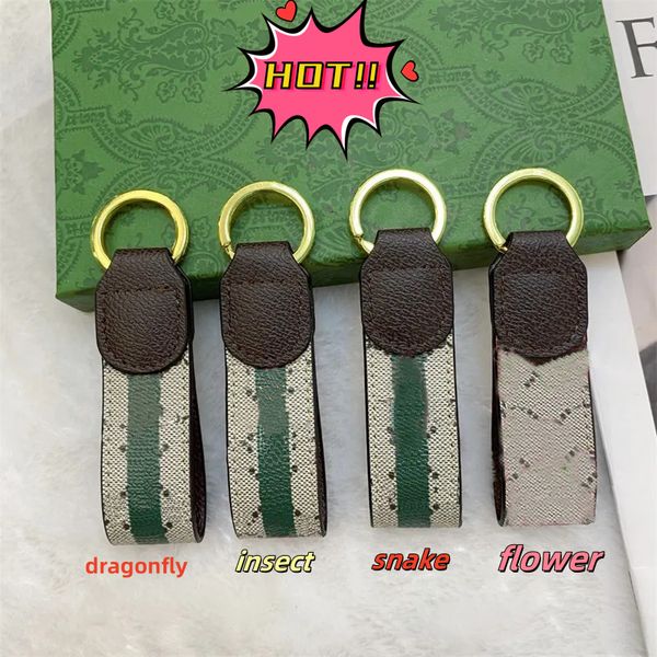 Designer Keychain Two items cheaper Fashion Men Women purse Keychain luxury High Quality Leather Bag Lanyard Gold Plated Key chain Car bag charm with box TOP001 - Fashion Accessories - orologiod