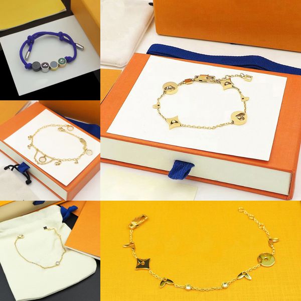 bangle bracelet jewelry woman designer bracelet 18k gold plated stainless steel jewlery 925 sterling silver jewelry womens accessory flower luxury braclets gift - Jewelry - orologiod