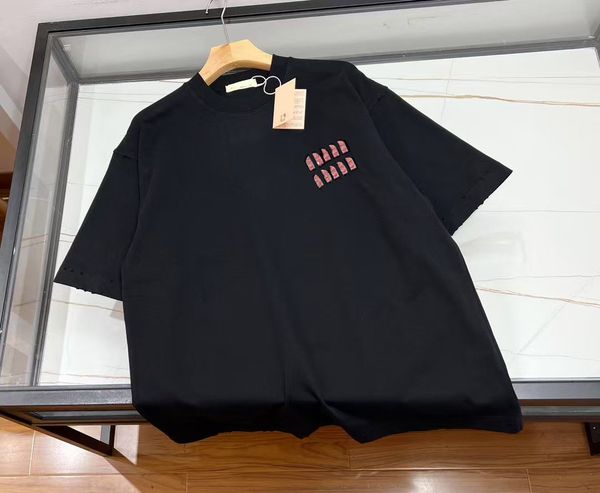 9A Womens T Shirt Tees Shirts Vest Designer Tank Summer Short Sleeves Round Neck Woman Tops T-Shirts With Embriodery Tshirts S-3XL - Apparel - orologiod