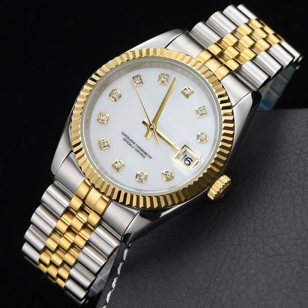 ZDR Couples Watches 28/31/36/41MM Size Stainless steel strap Japanese Quartz movement Wristwatches Super Luminous Women Men Watch Gifts - Watches - orologiod