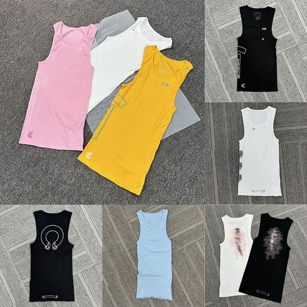 Designer Womens Tank Top Letter Pattern Print Cotton Vest Luxury Summer Casual Slim Sleeveless Vest Top for Women - Apparel - orologiod